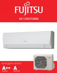 Fujitsu ASYG12LLCE AOYG12LLCE klimatska naprava, ECO, A++ hlajenje